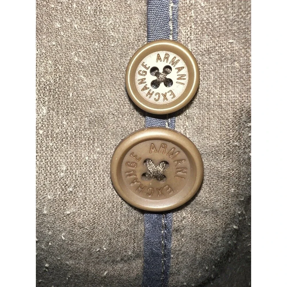 Armani Exchange A|X Corduroy Sport Coat Blazer Casual Jacket Medium Camel Brown